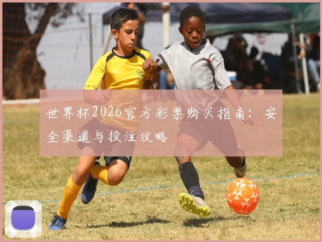 世界杯2026官方彩票购买指南:安全渠道与投注攻略